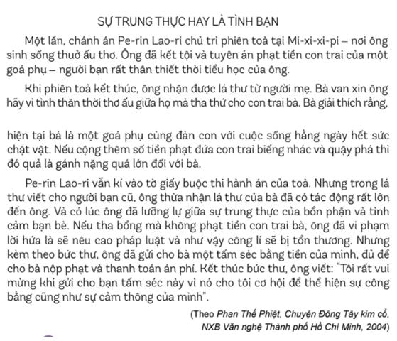 Bài 4. Bảo vệ lẽ phải - SGK GDCD 8 Kết nối tri thức