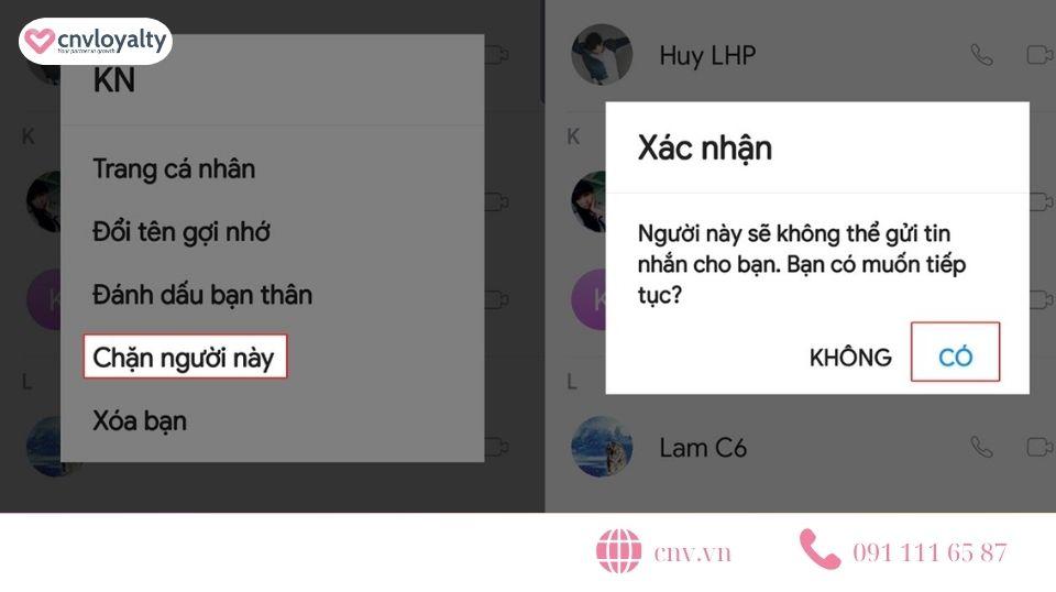 Cách chặn Zalo từ người lạ, bạn bè hiệu không bị phát hiện