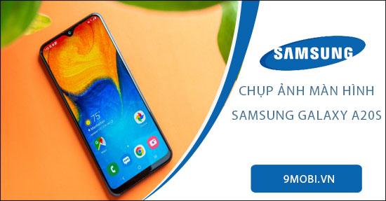 Hướng dẫn chụp màn hình Samsung Galaxy A20s