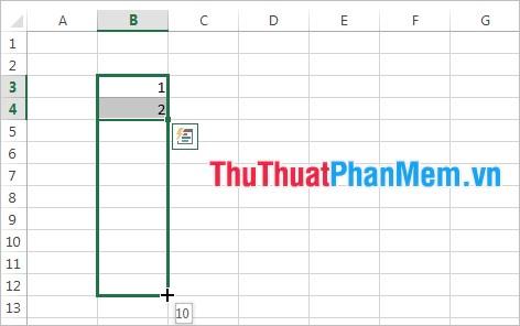 Bí quyết nhập dữ liệu nhanh trong Excel