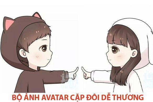 Hình ảnh avatar đôi - avatar cặp