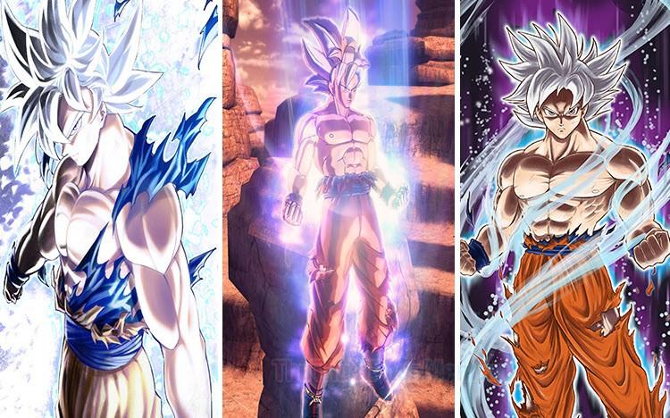 Bức tranh về Goku Bản Năng Vô Cực với vẻ đẹp tuyệt vời