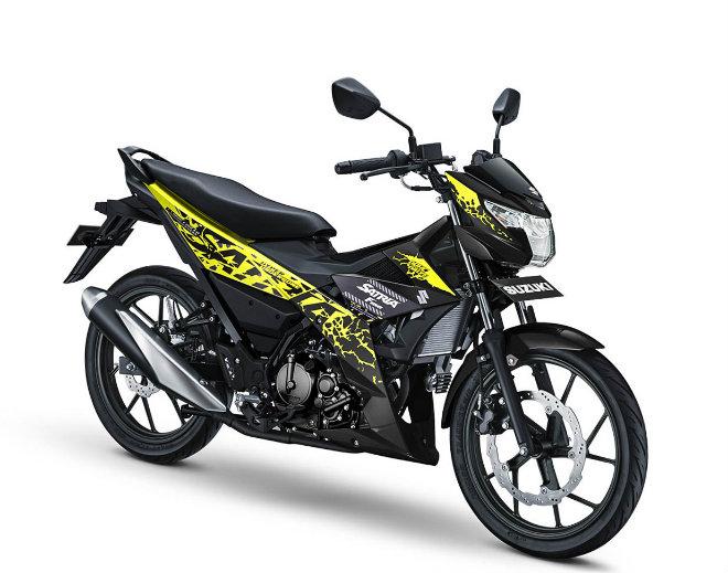 2018 Suzuki Satria Fi ra 6 màu mới, rẻ hơn Exciter 12,5 triệu đồng