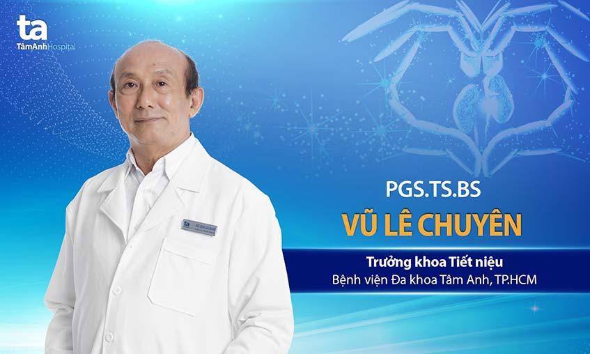 PGS.TS.BS Vũ Lê Chuyên và 40 năm phẫu thuật nội soi tiết niệu