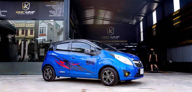 Dán Decal Tem Sườn Xe Chevrolet Spark Mẫu Mới Giá Rẻ