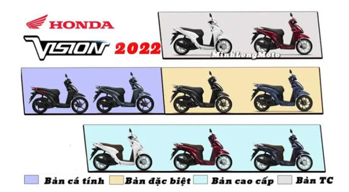 Vision 2022 phiên bản đặc biệt và cá tính: Giá T12