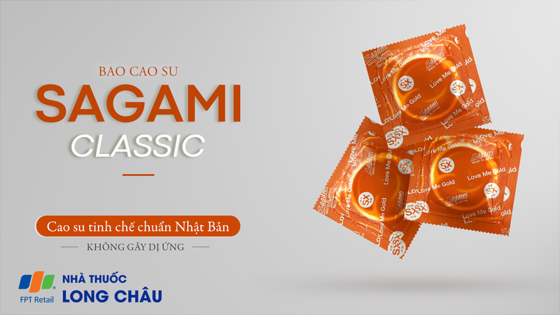 Bao cao su Sagami chính hãng giá tốt