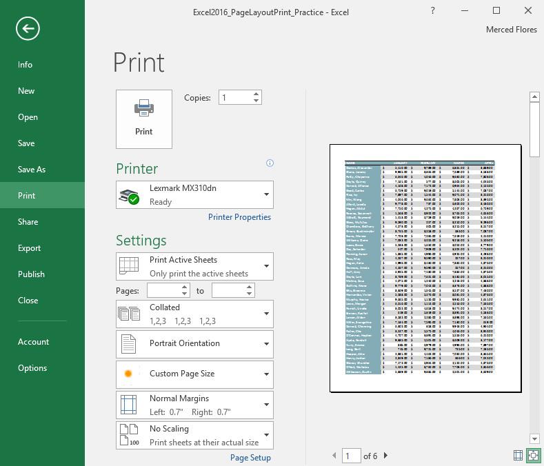 Excel 2016 - Bài 12: Định dạng trang và in bảng tính trong Excel