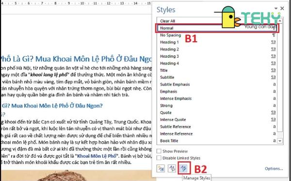 Hướng dẫn chi tiết cách tạo heading trong Word