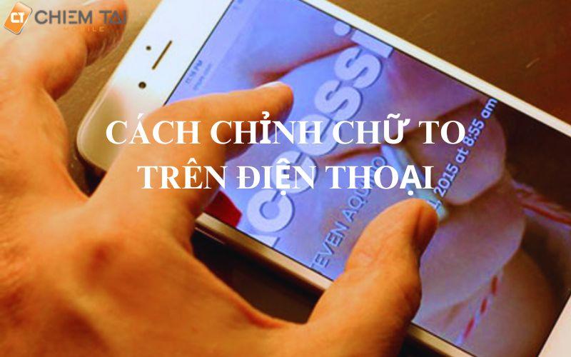 cách chỉnh cỡ chữ trên facebook