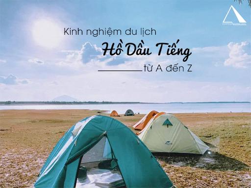 cắm trại hồ dầu tiếng