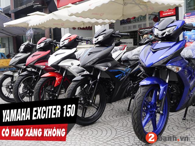 Bình xăng xe exciter 150 bao nhiêu lít exciter 150 có tiết kiệm xăng không - 1