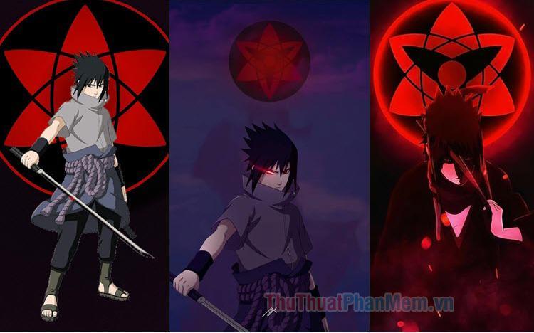 Sasuke Sharingan được khoe sắc đẹp tuyệt vời nhất trong ảnh.