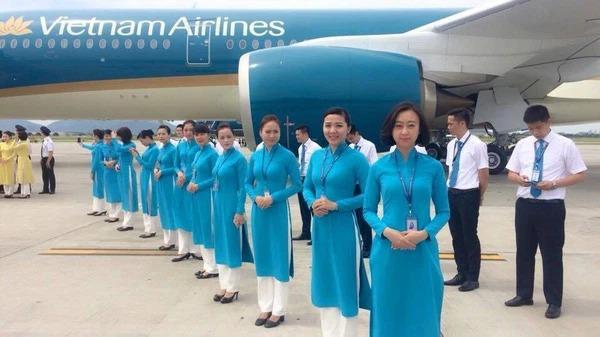 Đồng phục của hãng Việt Nam Airline