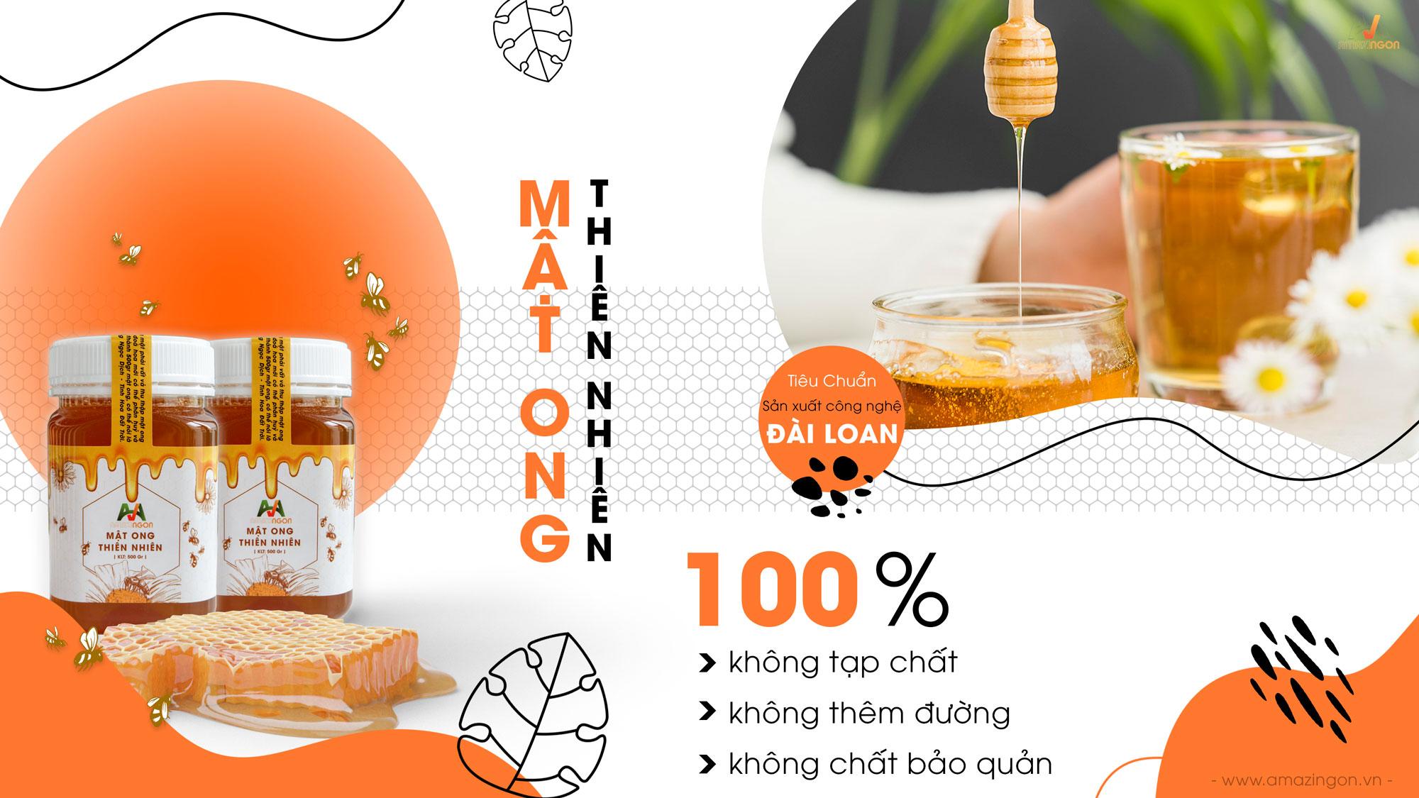 MẬT ONG THIÊN NHIÊN NGUYÊN CHẤT (500 Gram)