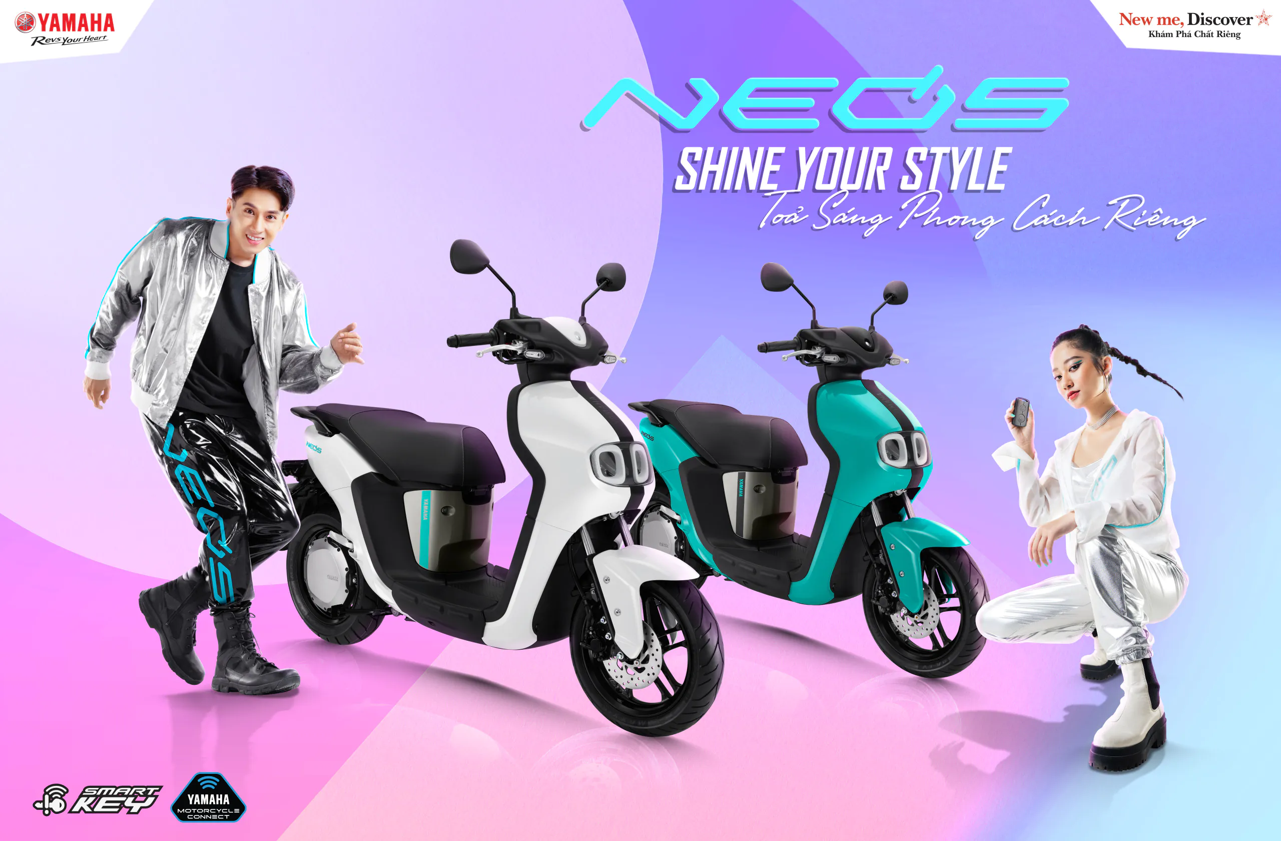 YMVN ra mắt xe điện Yamaha NEO’S