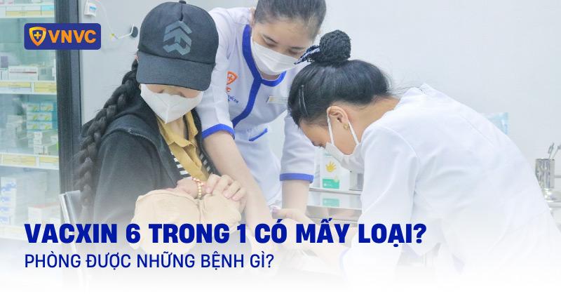 Vacxin 6 trong 1 có mấy loại? Tiêm phòng được những bệnh gì?