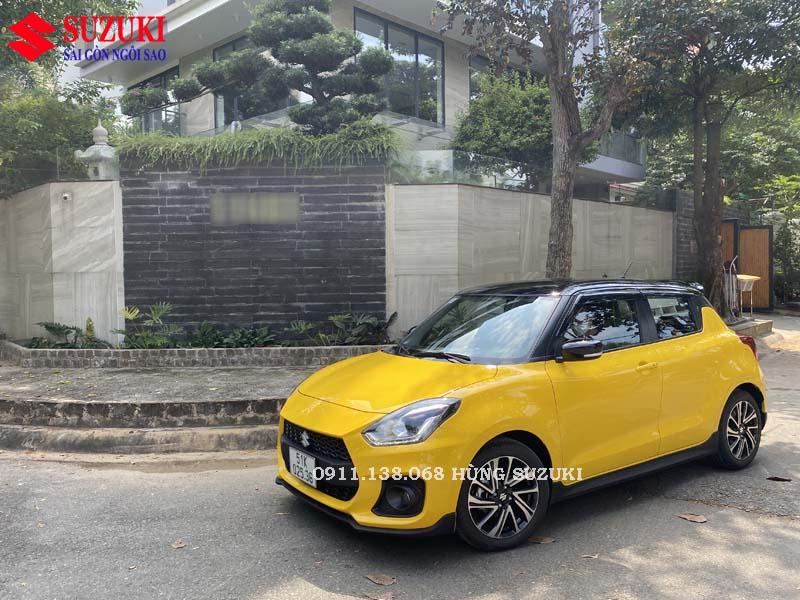 SUZUKI SWIFT MÀU VÀNG CHANH 2021 – CUỐN HÚT MỌI ÁNH NHÌN – LÊN FULL PHỤ KIỆN