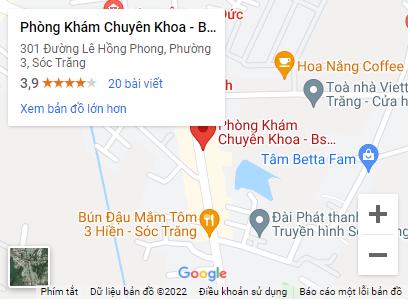 Bản đồ địa chỉ phòng khám