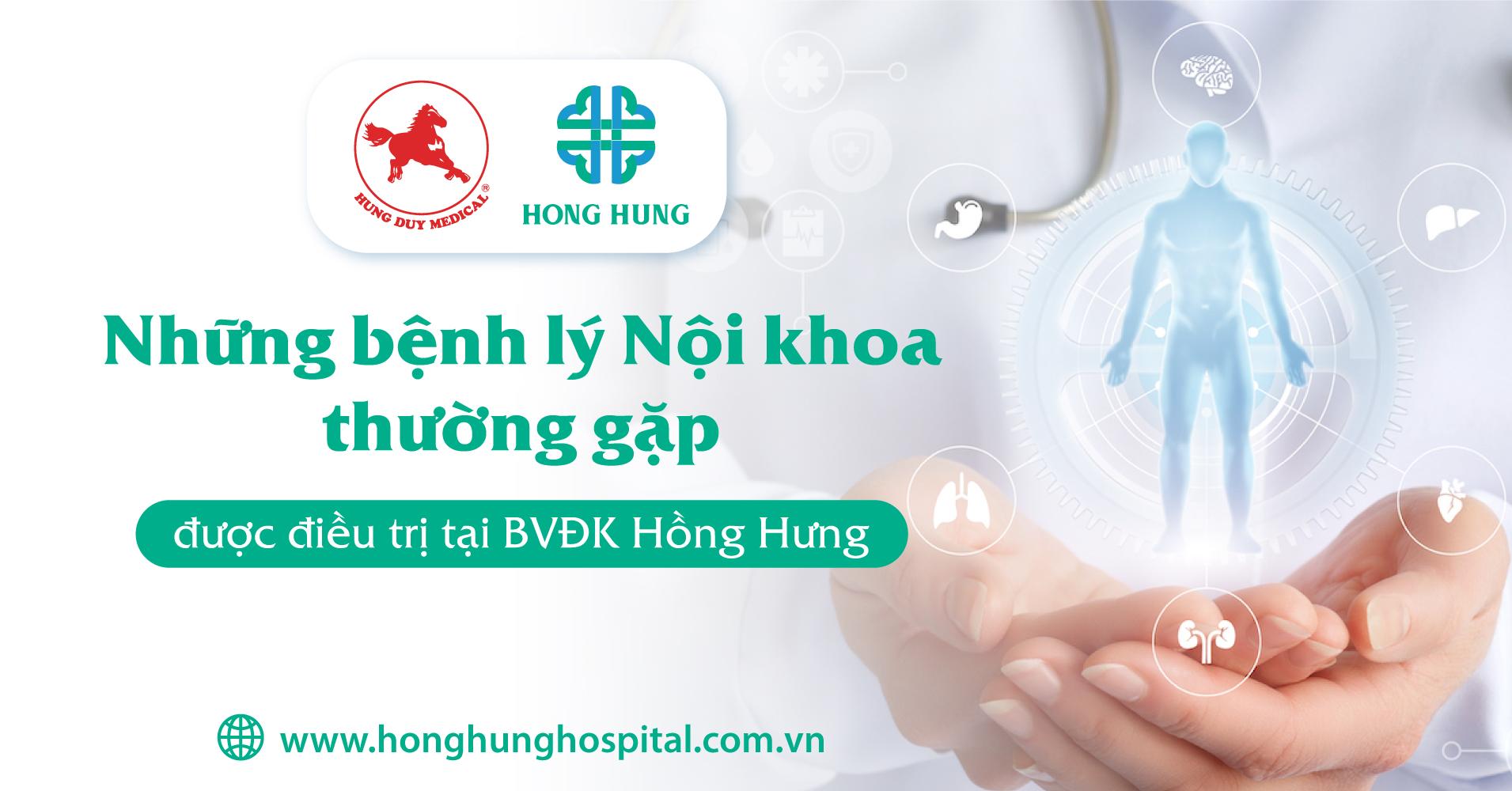 Những bệnh lý Nội khoa thường gặp được điều trị tại BVĐK Hồng Hưng