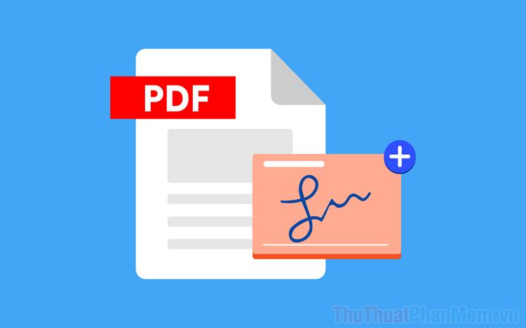 Cách thêm hình ảnh vào tài liệu PDF