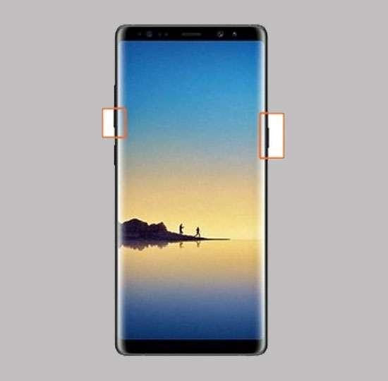 Cách chụp màn hình Galaxy Note 8