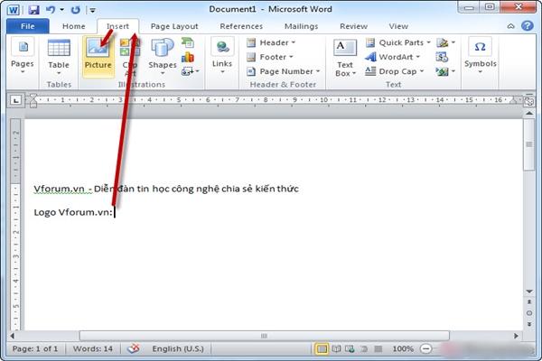 Hướng dẫn cách chèn hình ảnh vào Word mọi phiên bản