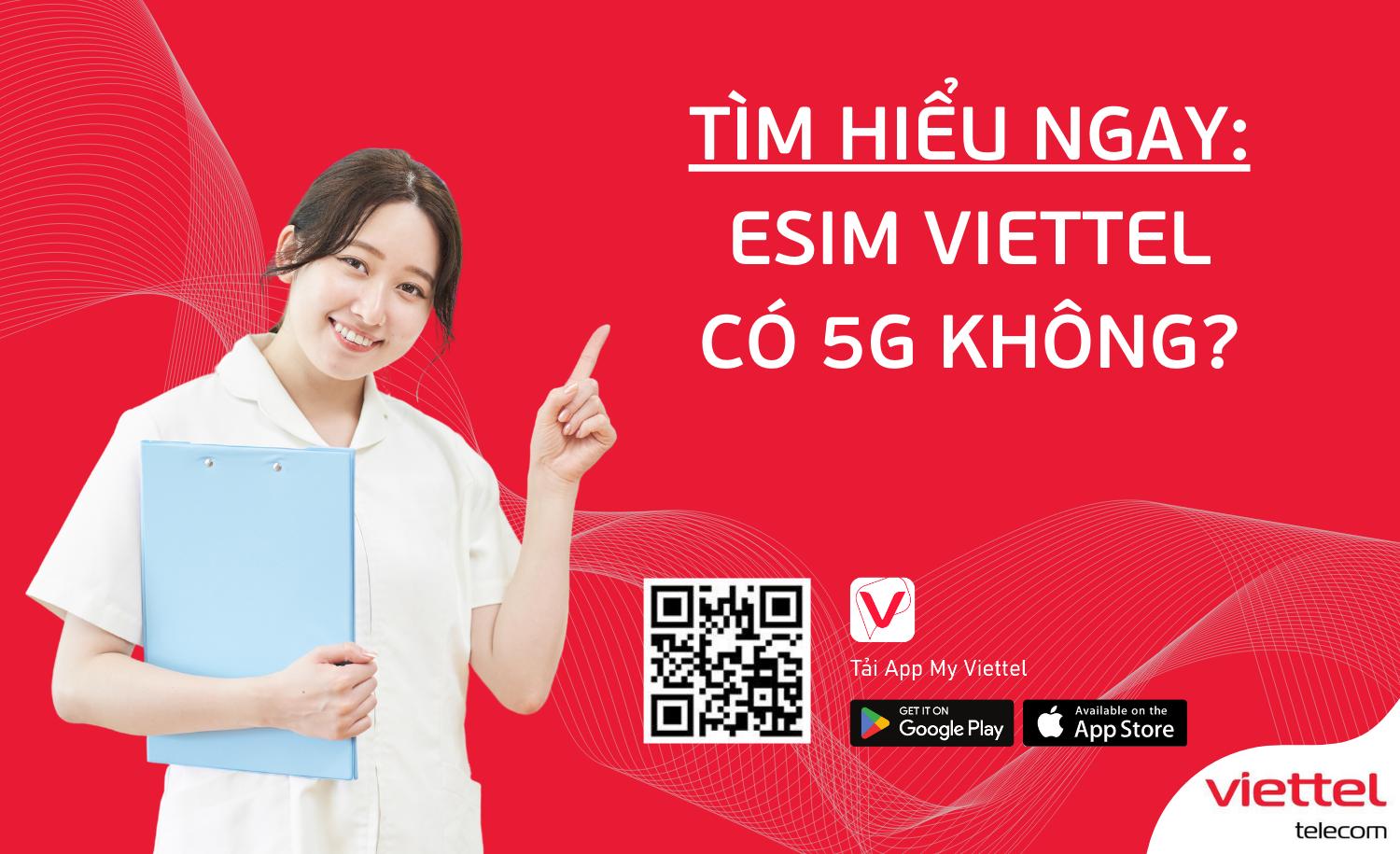 Tìm hiểu ngay: eSIM Viettel có 5G không?