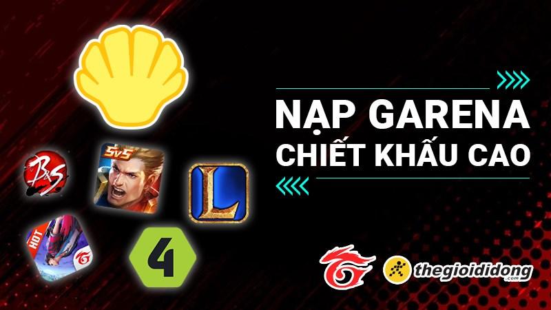 9 cách nạp thẻ Garena, nạp sò CHIẾT KHẤU CAO, an toàn