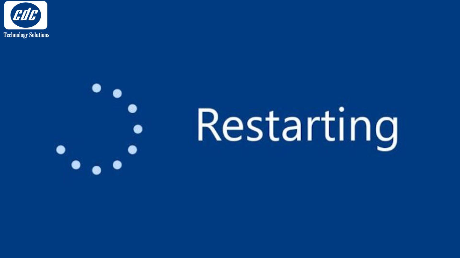 Laptop bị treo Restarting: Nguyên nhân và cách sửa hiệu quả