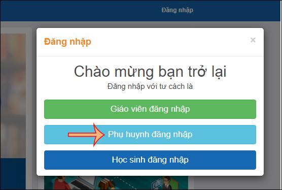 Nhập mã học sinh