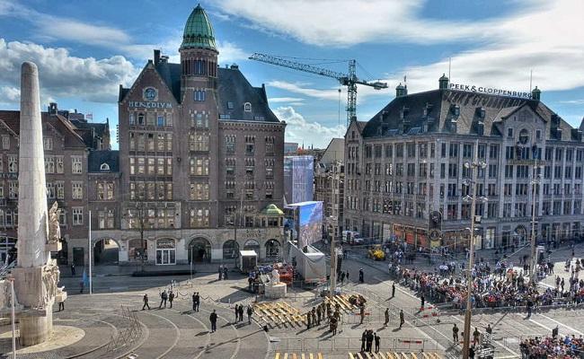 Quảng trường Dam Square – Niềm tự hào của thành phố Amsterdam