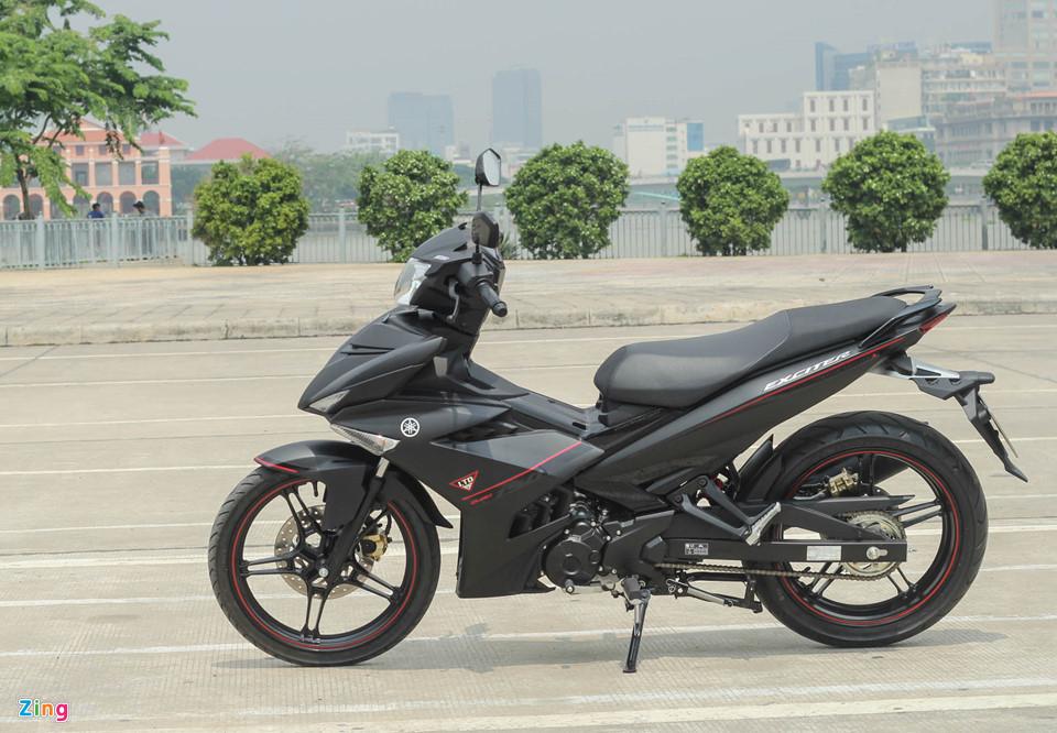 Giá xe Exciter 150 2019 màu đen nhám mới nhất hiện nay