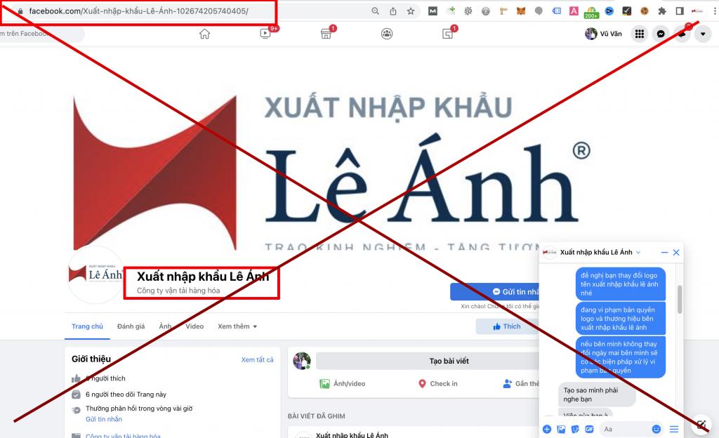 xuất nhập khẩu lê ánh lừa đảo