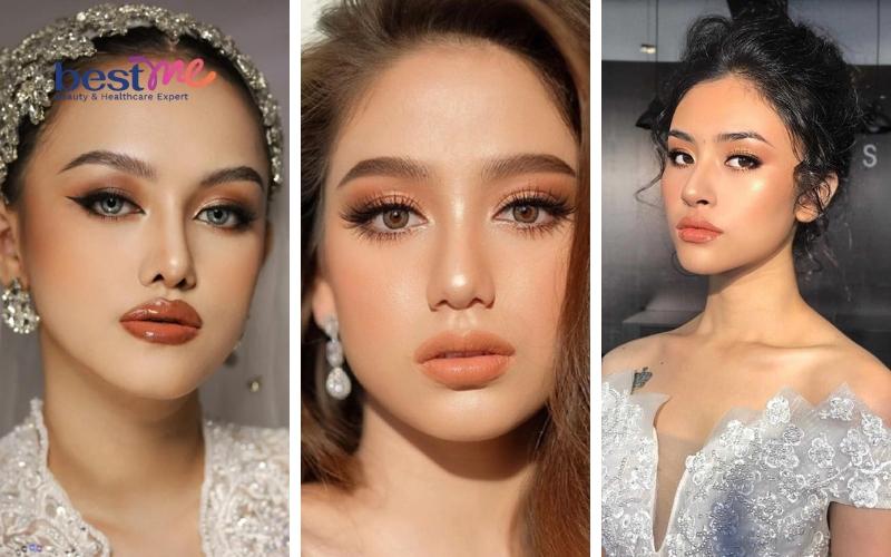 8 kiểu trang điểm makeup cô dâu tone Tây đẹp quyến rũ cá tính