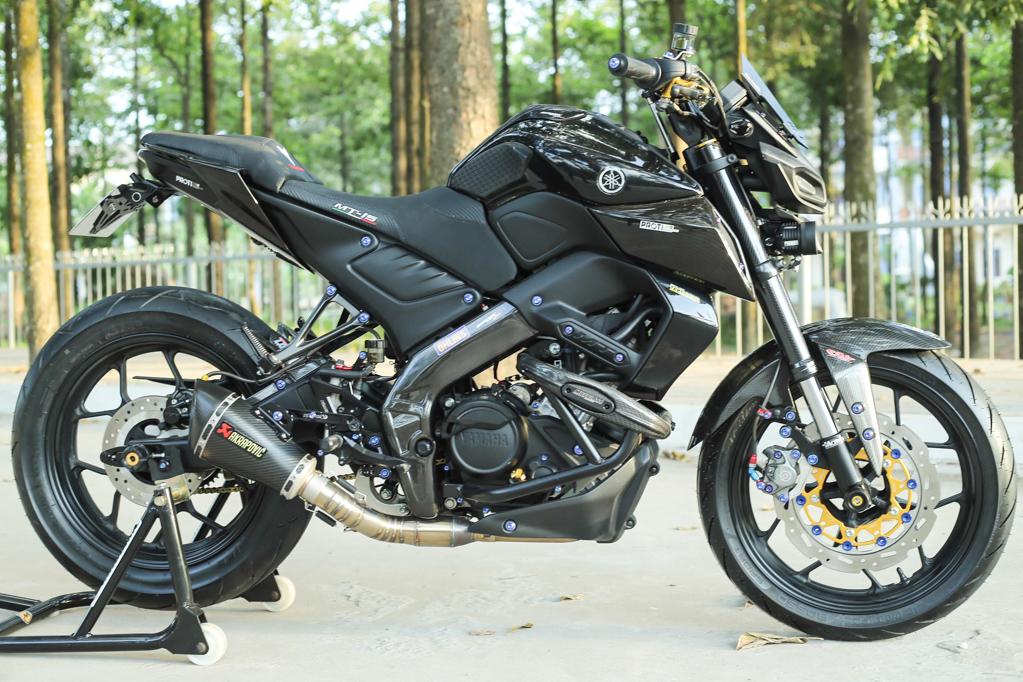 Báo đen Yamaha MT15 độ cực chất của Biker Đồng Nai