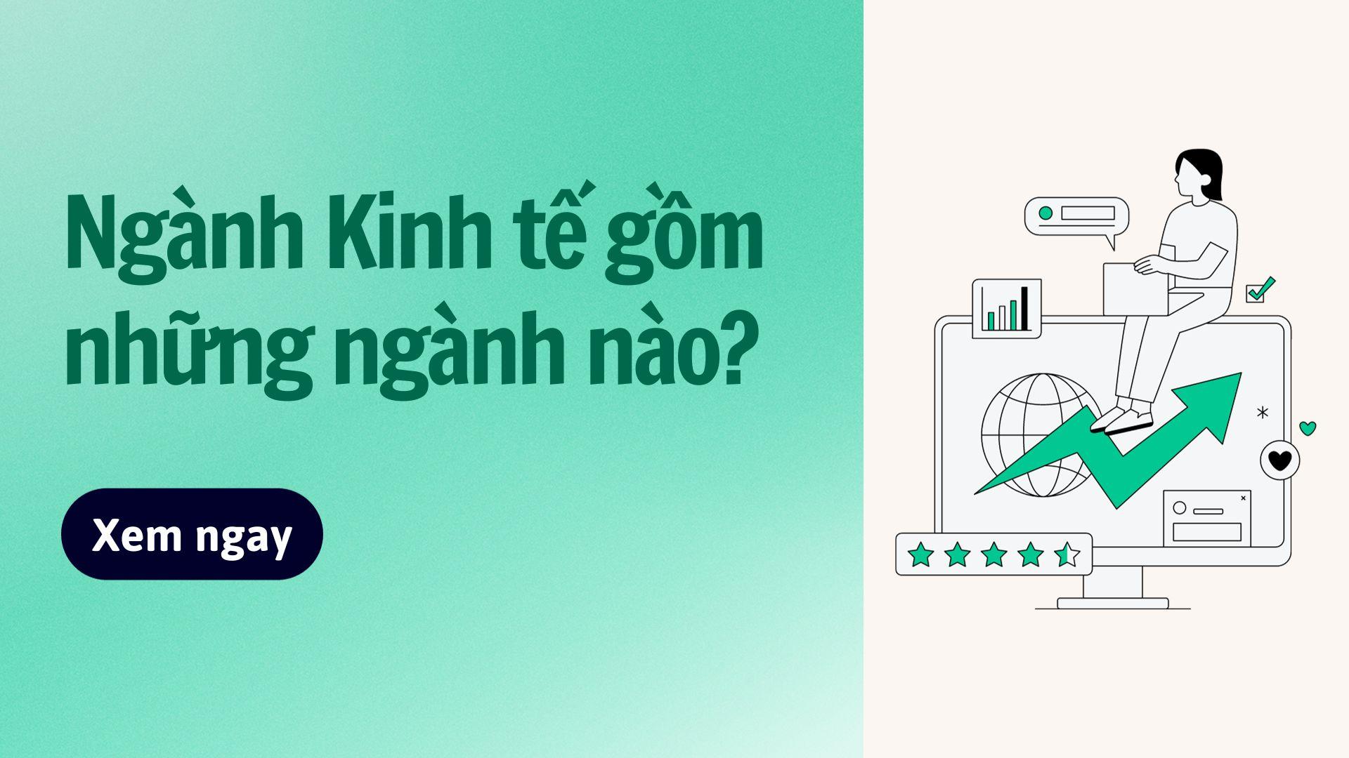 ngành kinh tế gồm những ngành nào