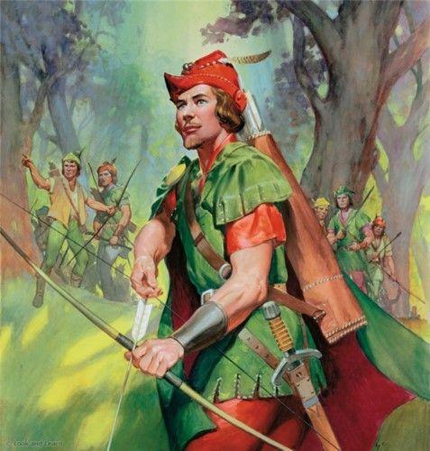 Robin Hood - người hùng trừ gian diệt bạo.