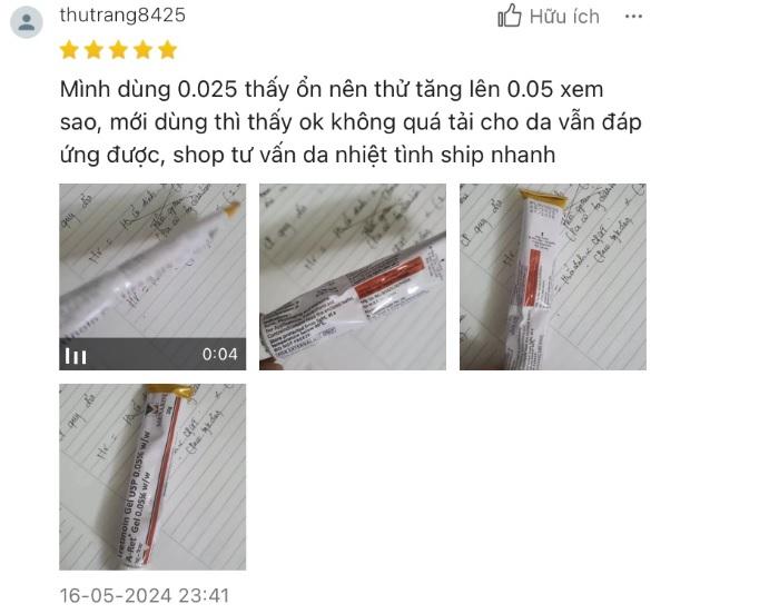 Review Tretinoin Ấn Độ có tốt không? Giá bao nhiêu?