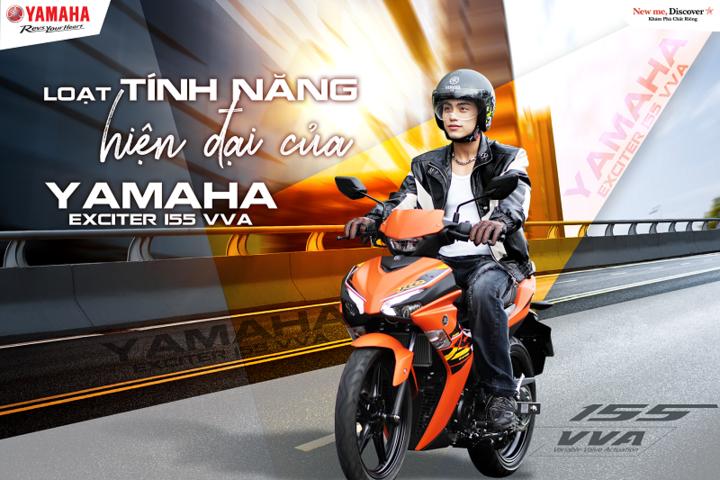 Yamaha Exciter 155 VVA phiên bản cao cấp màu mới. (Ảnh: Yamaha)