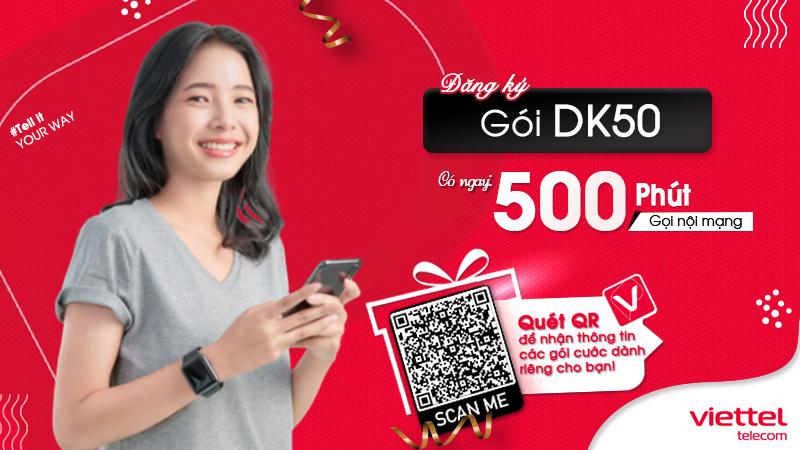 Gói cước dk50 của Viettel