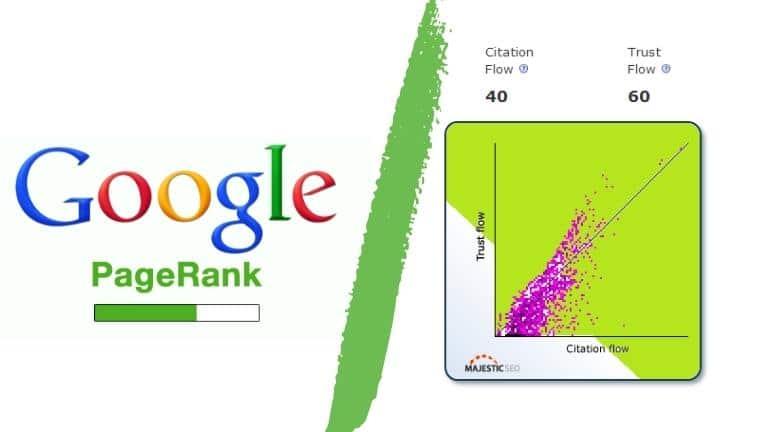 Sự khác nhau giữa PageRank với TF và CF là gì?