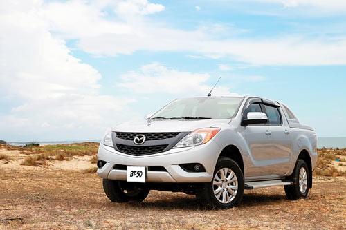 Tháng 2-2015, Mazda BT-50 dẫn đầu thị trường xe pick-up