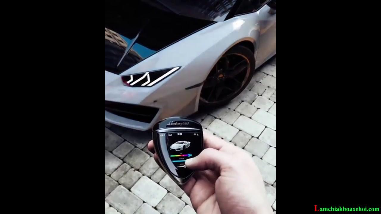 Độ chìa khóa xe ô tô Lamborghini