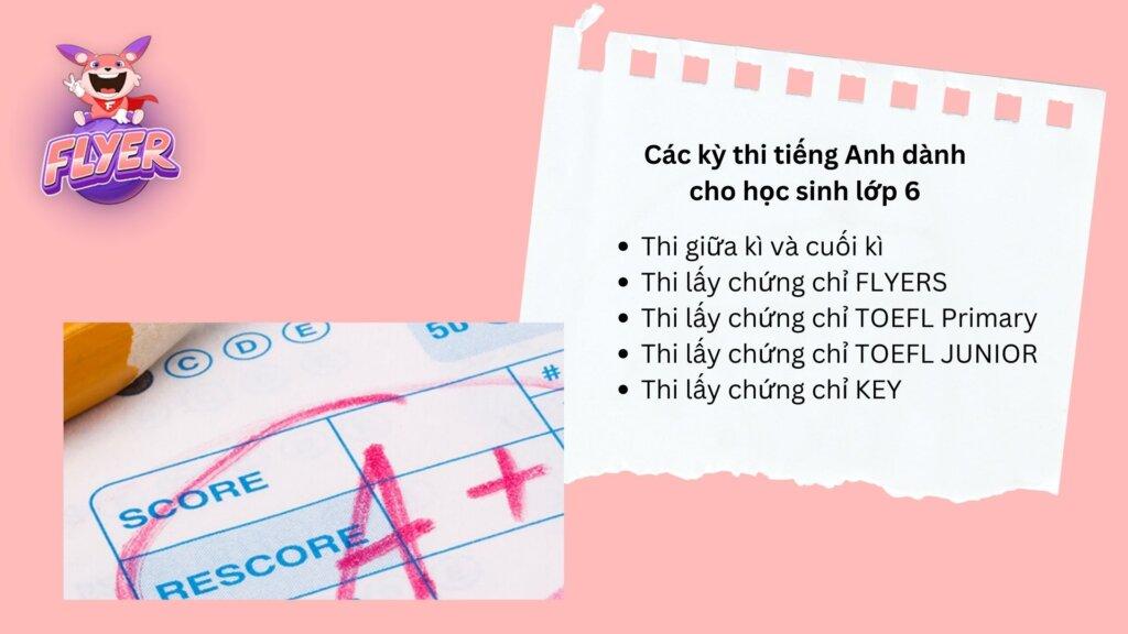 Trọn bộ đề thi tiếng Anh lớp 6 có đáp án & tài liệu ôn thi uy tín ngay tại nhà