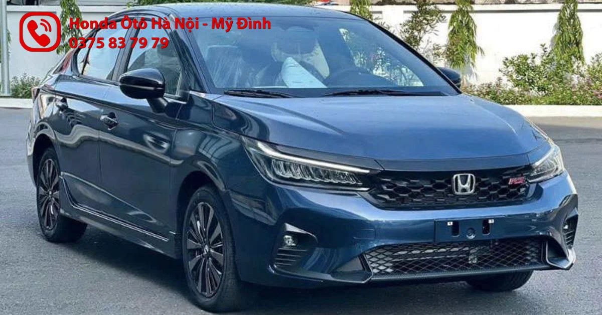 Honda City RS màu xanh: Hình ảnh, Giá lăn bánh & Ưu đãi 010/2024