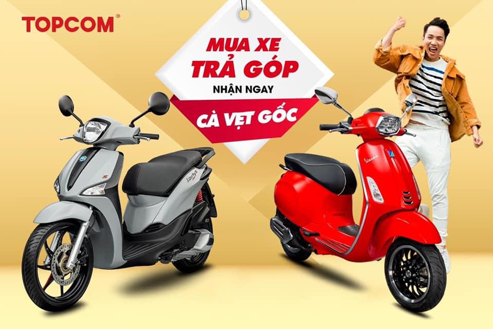 Mua trả góp Vespa Toàn Quốc - Nhận Xe Ngay - Không Lãi Suất