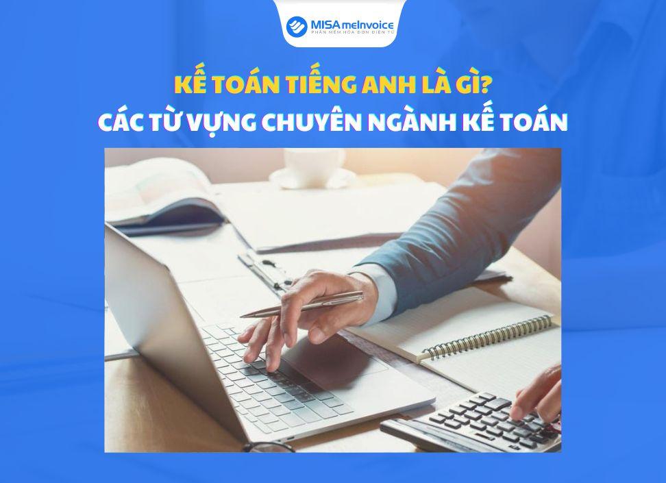 kế toán tiếng anh là gì