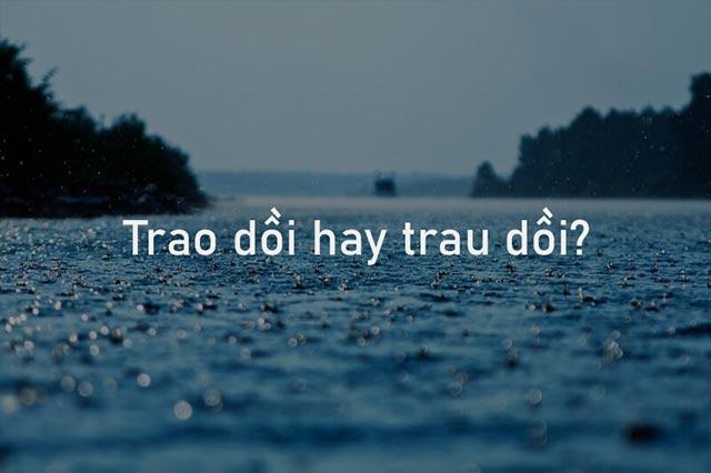 Trau dồi hay trao dồi, từ nào mới đúng chính tả?