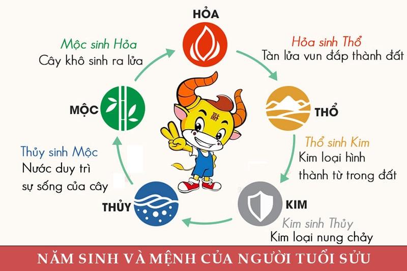 Mệnh của người thuộc tuổi Sửu